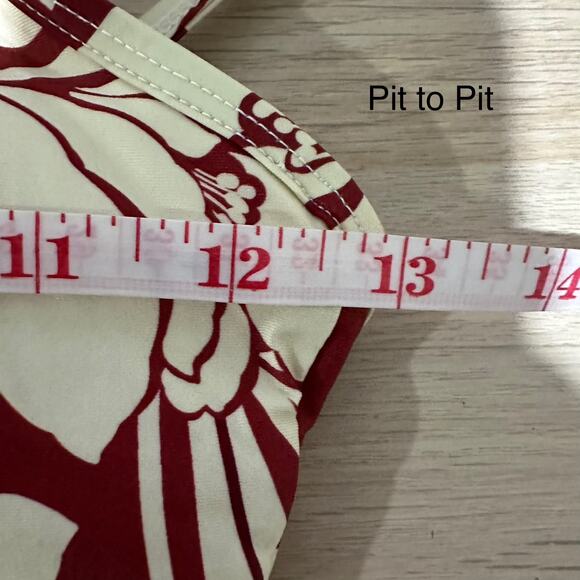 Summersalt Womens The Classic One Piece Swimsuit in Red Floral Print Size 2 - Picture 9 of 12